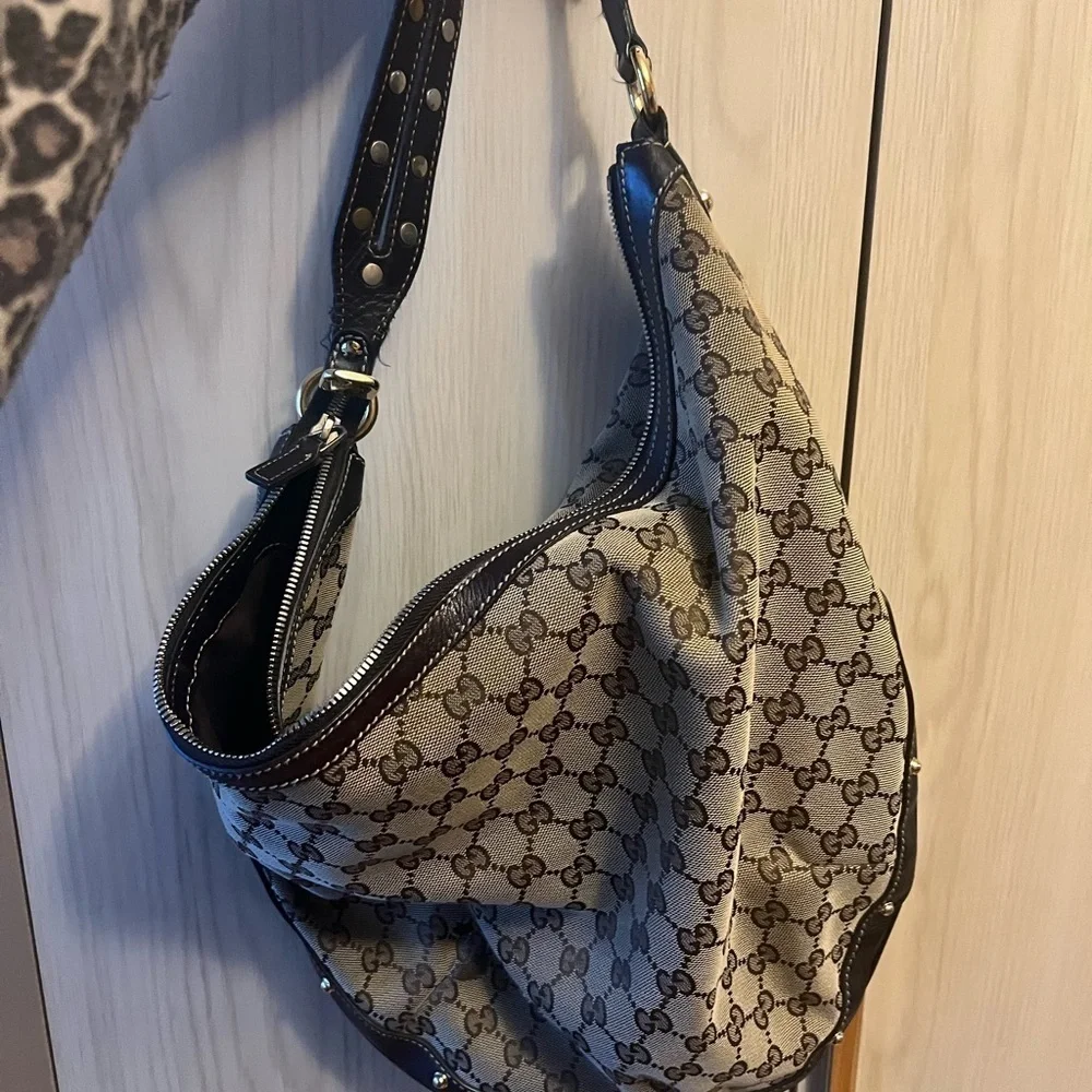 Gucci Monogram Hobo